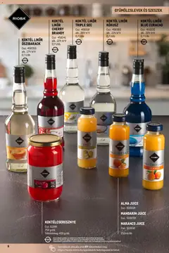 Metro - Mindenünk a kávé - amely érvényes a következő dátumtól: 01.10.2025 | Oldal: 9 | Termékek: Koktelcseresznye, Brandy, Alma, Mandarin