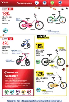 Intersport - Prévisualisation de Intersport catalogue valide à partir de 01.12.2025 | Page: 12 | Produits: Vélo, Pneus, Draisienne, Casque