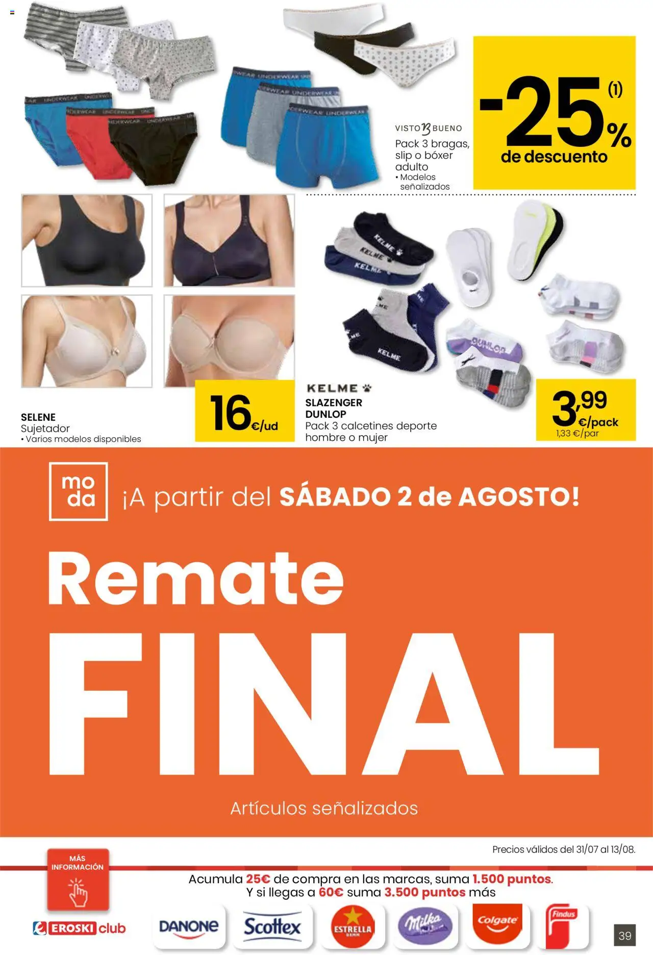 Eroski - Para conquistarte │ válido desde el 31.07.2025 | Página: 39