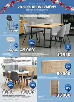 JYSK Akciós újság - amely érvényes a következő dátumtól: 05.11.2025 | Oldal: 2 | Termékek: Étkezőasztal, Bútor, Szék, Vitrin