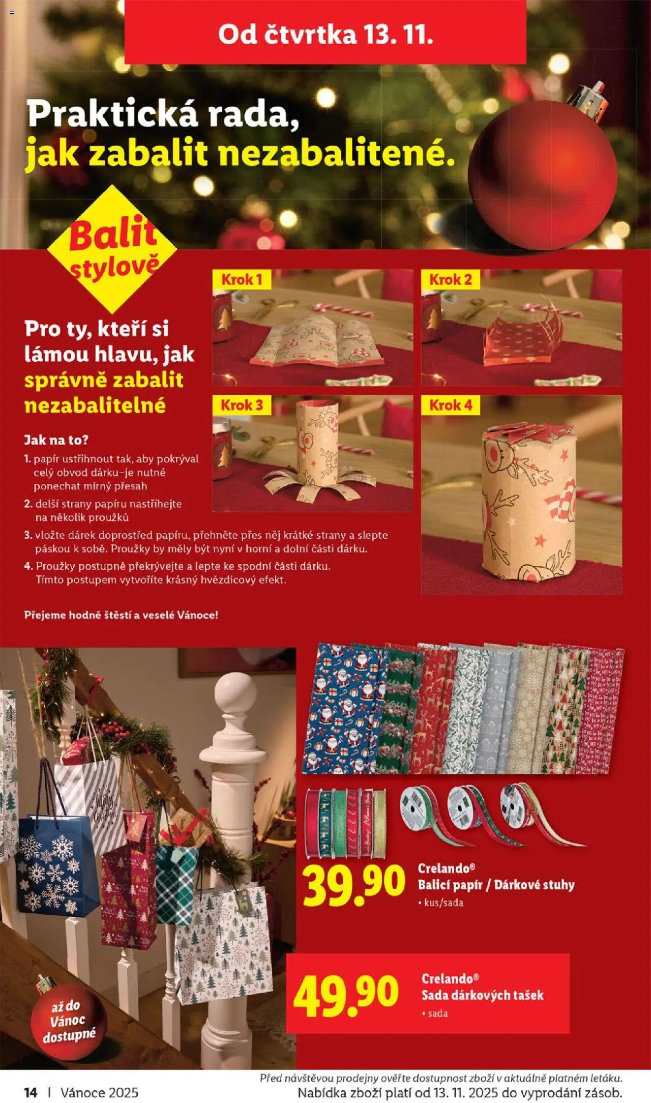 Lidl leták - Veselé Vánoce od 20.10.2025 | Strana: 14