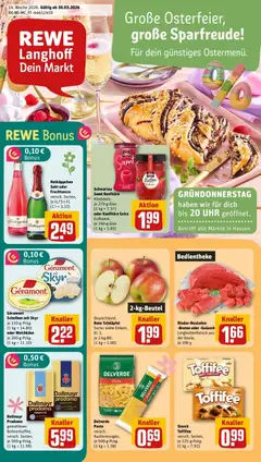 Rewe Prospekt Frankfurt / Kalbach	 ab 30.03.2026 gültig