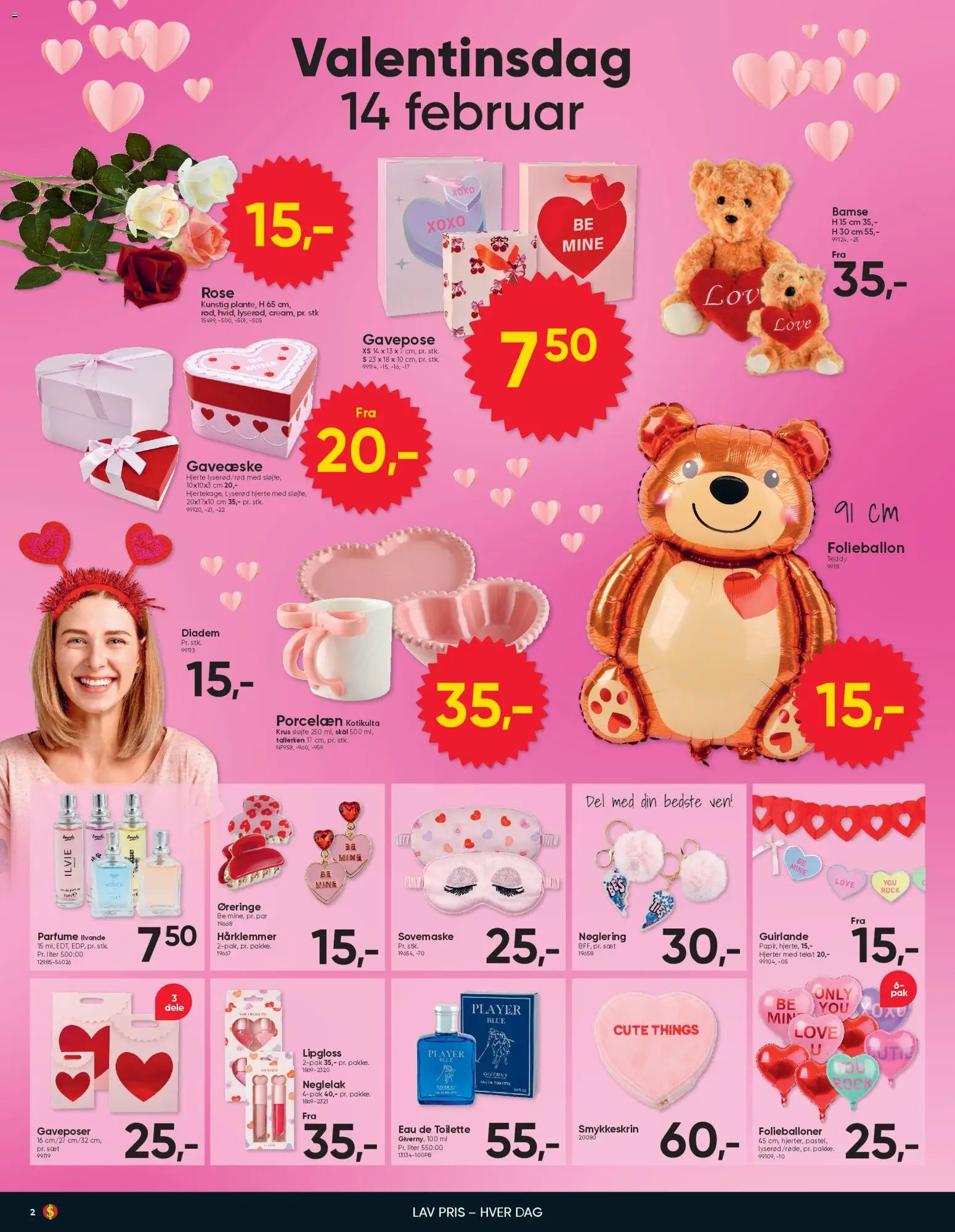 Bigdollar tilbudsavis – gyldig fra 13.02.2026 | Side: 2 | Produkter: Parfume, Eau de toilette, Neglelak