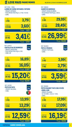Pré-visualização Makro Leve Mais Pague Menos - Carne Congelada válido de 01.02.2026 | Página: 3