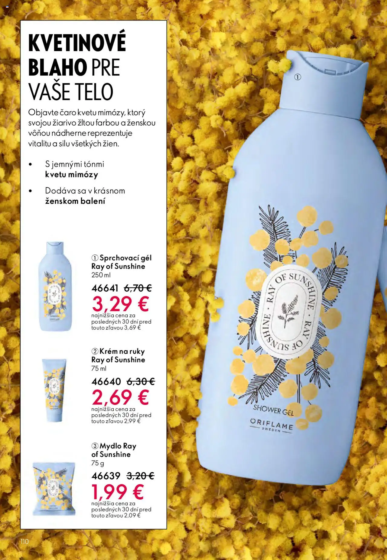 Nové Oriflame akcie – leták je platný od 22.10.2025 | Strana: 110 | Produkty: Krém na ruky, Mydlo, Caro, Krém