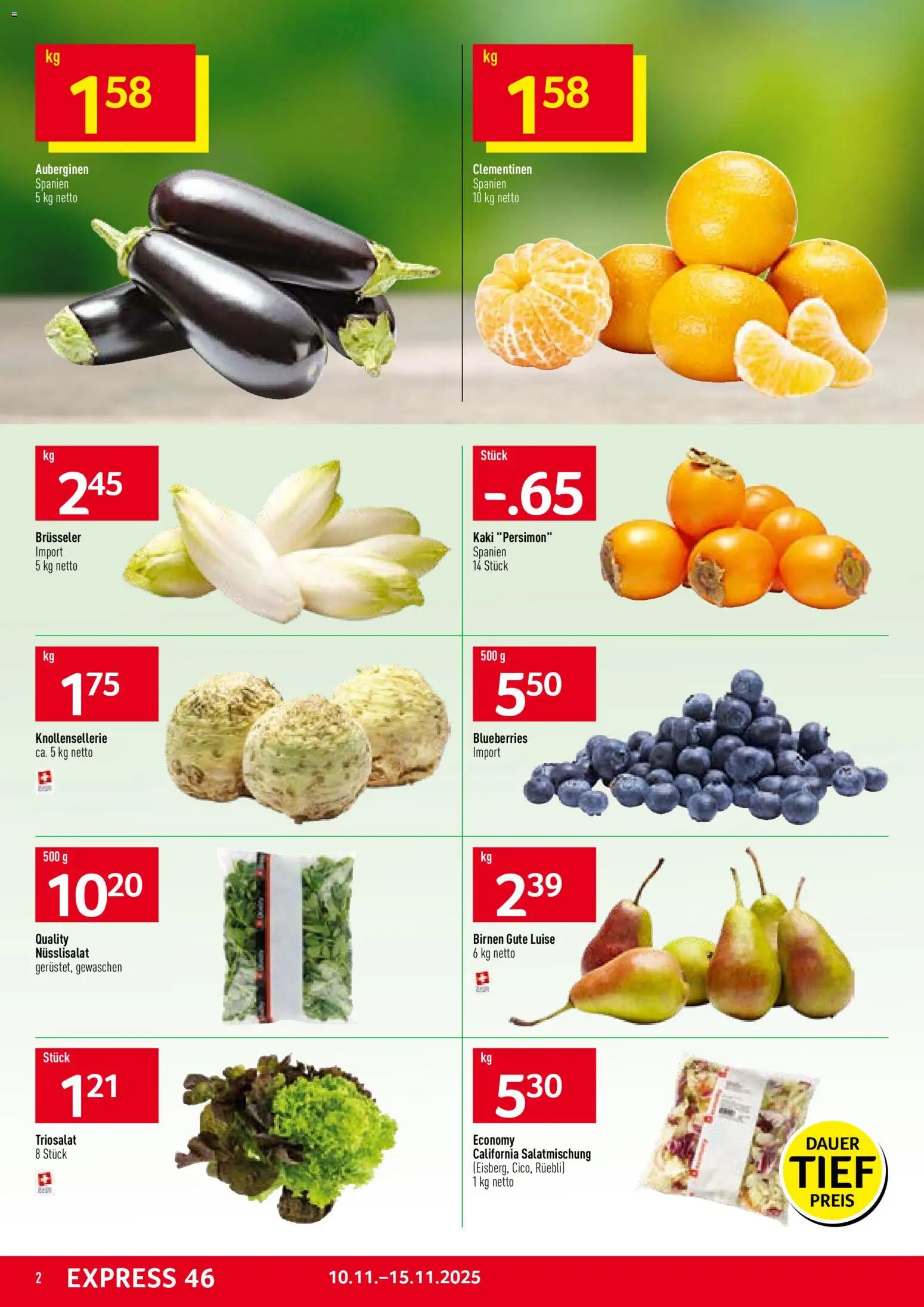 Prodega Aktionen – gültig ab 10.11.2025 | Seite: 2 | Produkte: Kaki