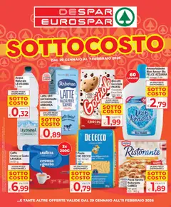 Anteprima del volantino Eurospar Sardegna catalogo valido a partire dal 29.01.2026