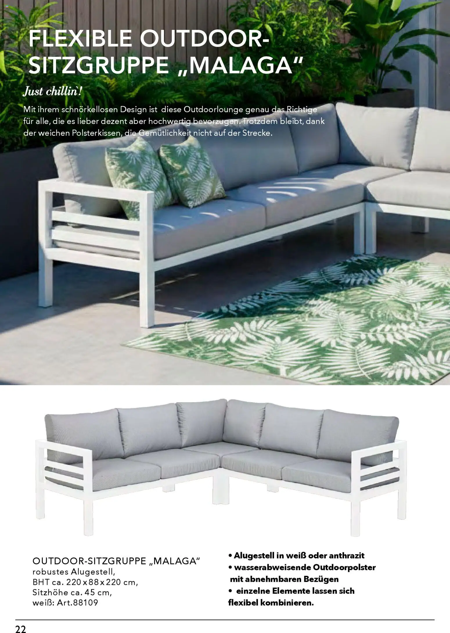 Rahaus Prospekt Gartenmöbel	 – gültig ab 26.02.2026 | Seite: 22