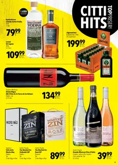 CITTI Markt - Dänemark-Werbung - gültig ab dem 13.08.2025 | Seite: 3 | Produkte: Jägermeister, Vodka