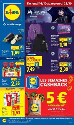 LIDL - Prévisualisation de LIDL - Préparez votre Halloween avec Lidl ! Découvez toutes nos offres maintenant valide à partir de 16.10.2025