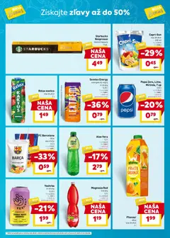 Billa leták platný od 25.03.2026 | Strana: 5 | Produkty: Džús, Magnesia, Pepsi, Energetický nápoj