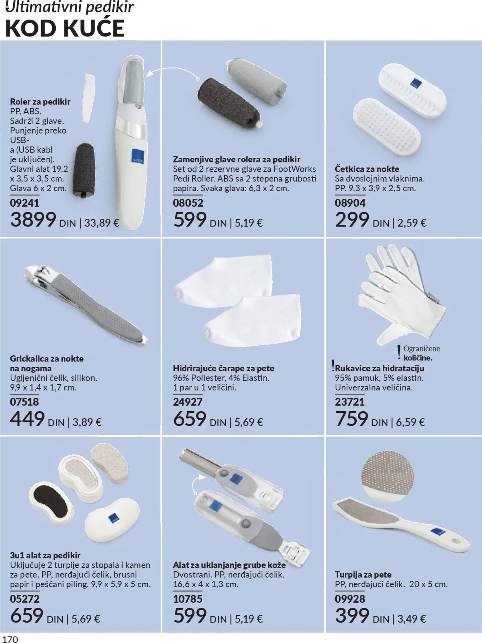 AVON katalog - važi od 29.12.2025 | Strana: 172 | Proizvode: Rukavice, Kabl, USB, Čarape