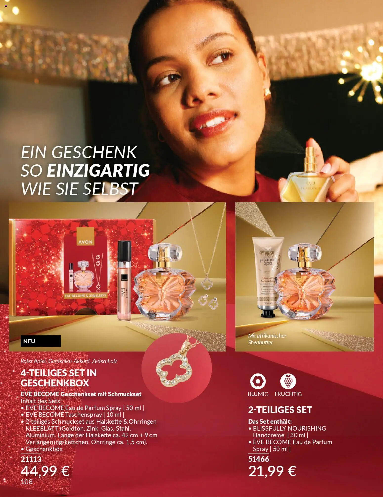 Avon - Black Friday – gültig ab 01.11.2025 | Seite: 110 | Produkte: Parfüm, Handcreme, Eau de Parfum