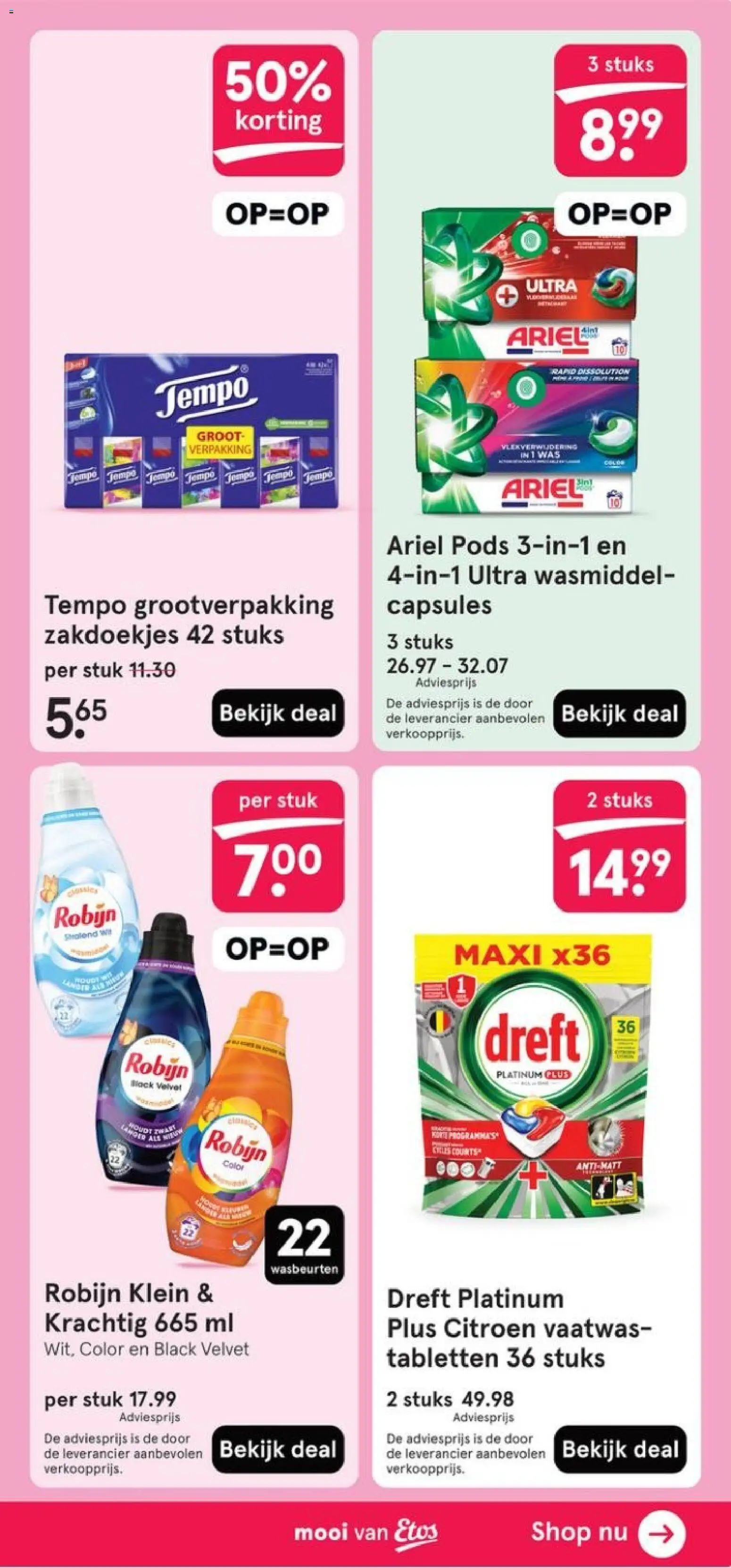 {H1} | Pagina: 29 | Producten: Wasmiddel, Citroen, Robijn, Was