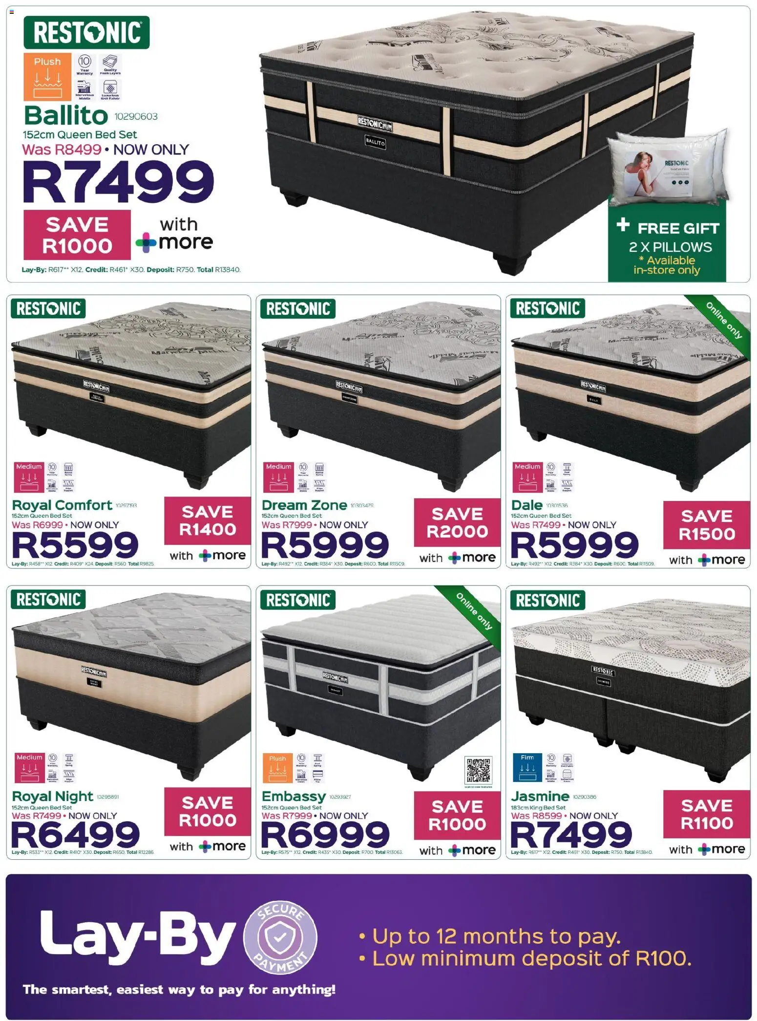 New Sleepmasters Specials catalogue – valid from 19.03.2026 | Page: 7 | Products: Queen bed, King bed, Bed