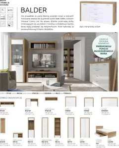 Pogląd oferty "Black Red White Gazetka - Katalog rodzinnych wnętrz" - ważna od 24.05.2024 | Strona: 66 | Produkty: Łóżko, Komoda, Biurko, Witryna