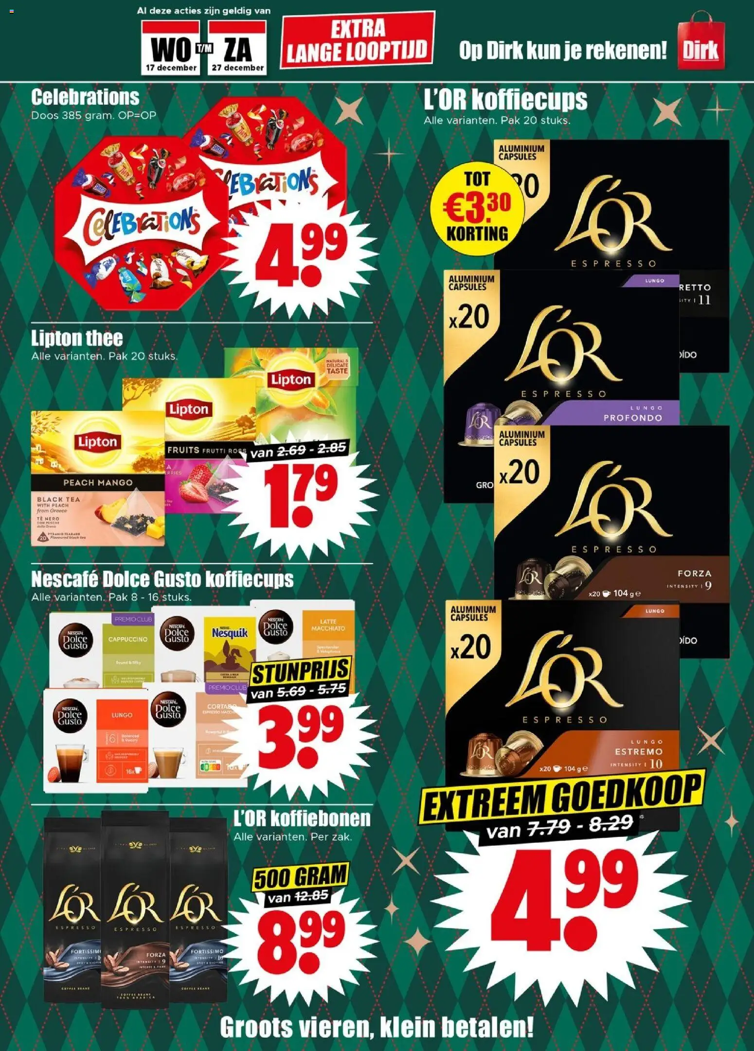 {H1} | Pagina: 37 | Producten: Koffiebonen, Thee, La, Cappuccino