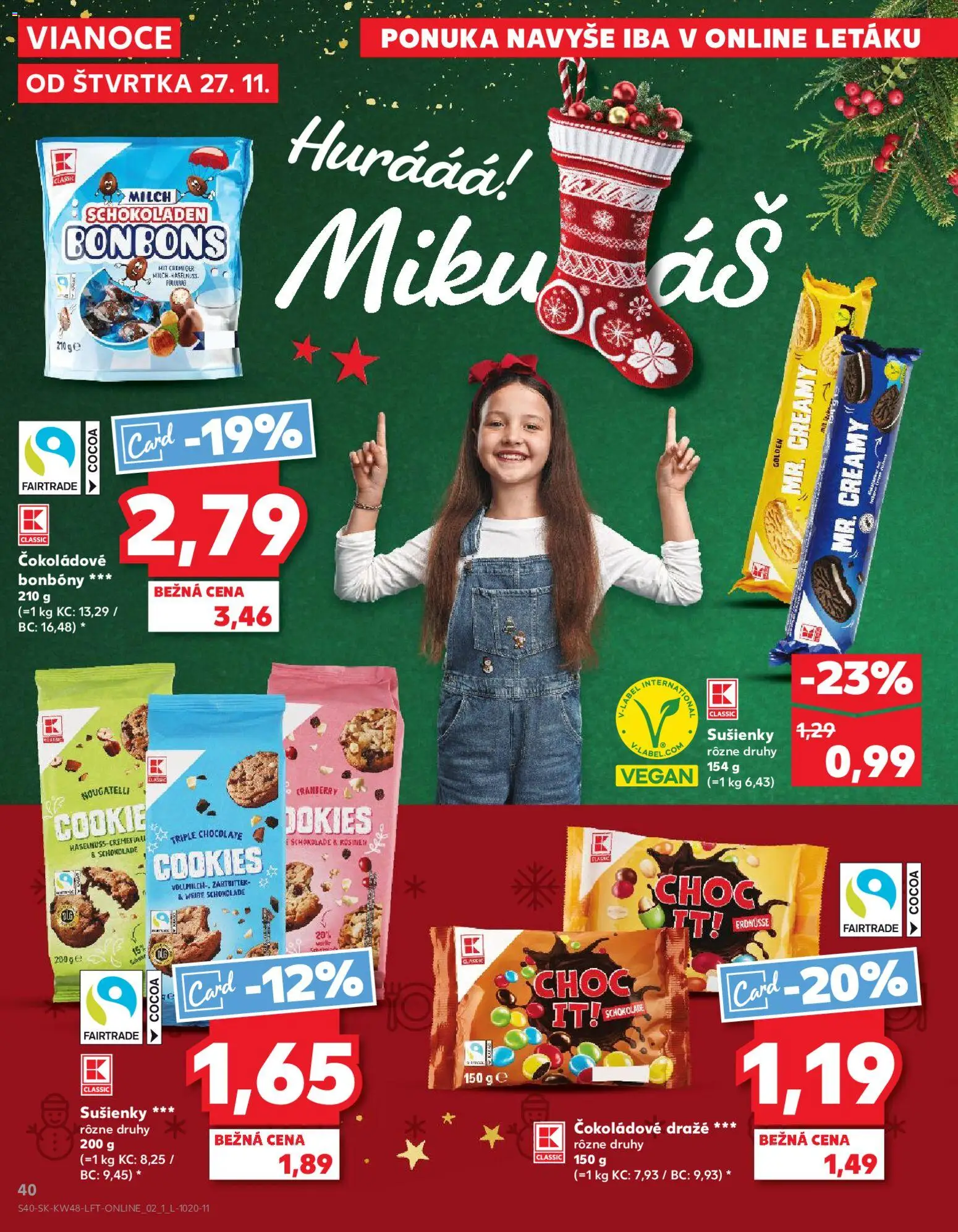 Nové Kaufland akcie – leták je platný od 27.11.2025 | Strana: 40
