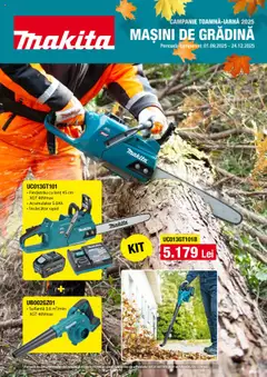 Ofertele Makita valabile de la 01.09.2025