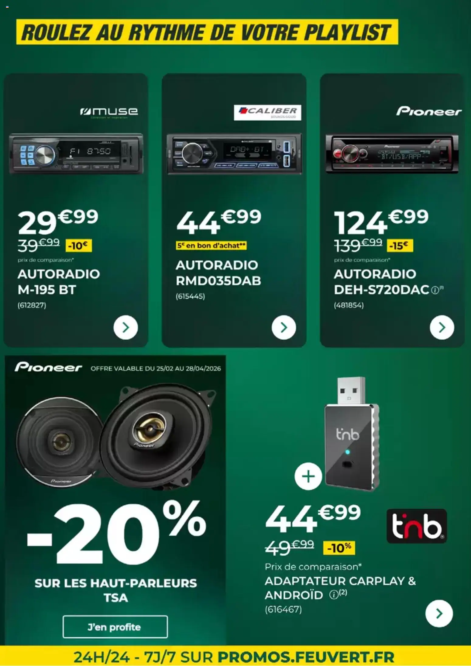 {H1} | Page: 12 | Produits: Adaptateur, Autoradio