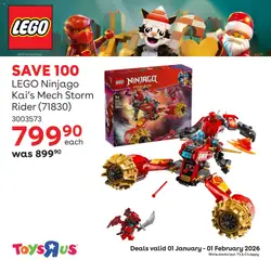 Toys R Us specials catalogue – valid from 01.01.2026 | Page: 8 | Products: Toys, Agua mineral