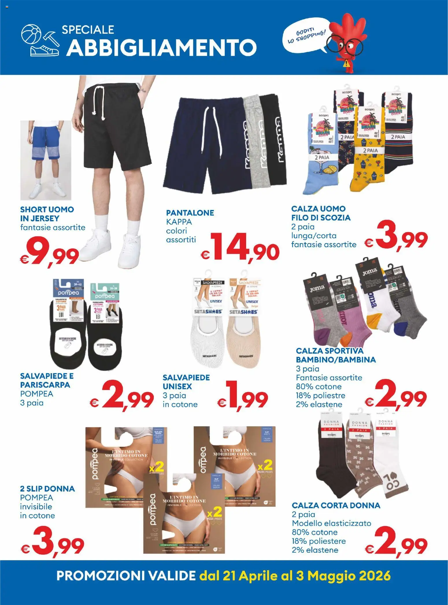 Volantino MD Discount del 21.04.2026 | Pagina: 27 | Prodotti: Slip