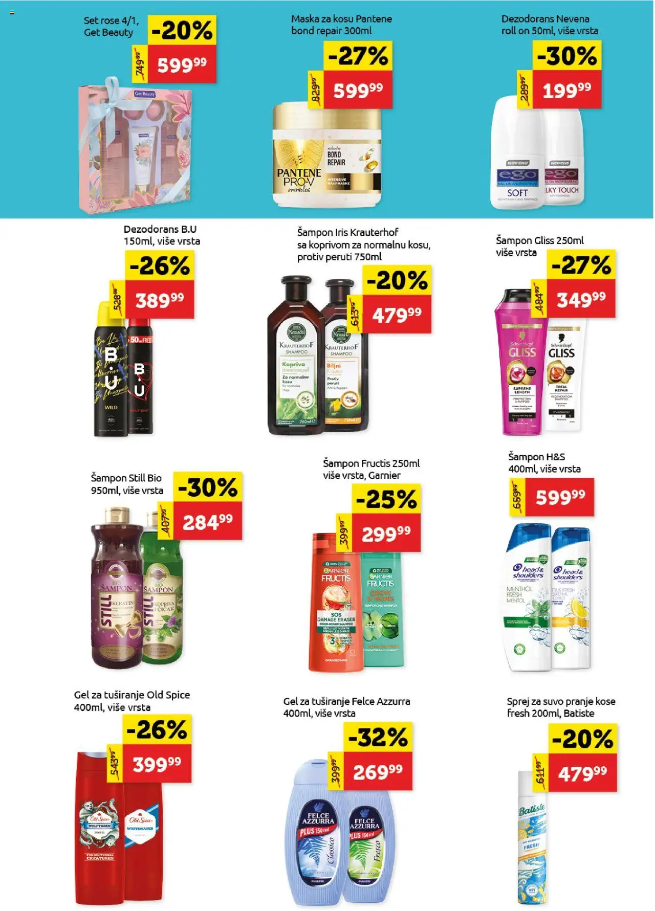 SuperVERO katalog - važi od 18.09.2025 | Strana: 20 | Proizvode: Garnier, Pantene, Šampon, Maska