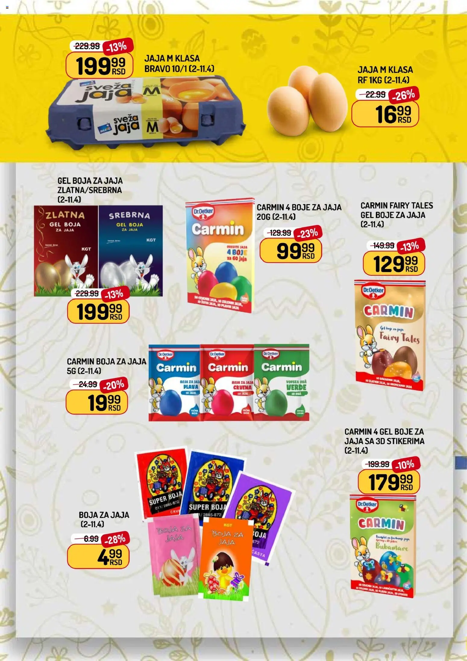 Aman katalog - važi od 02.04.2026 | Strana: 20 | Proizvode: So, Jaja