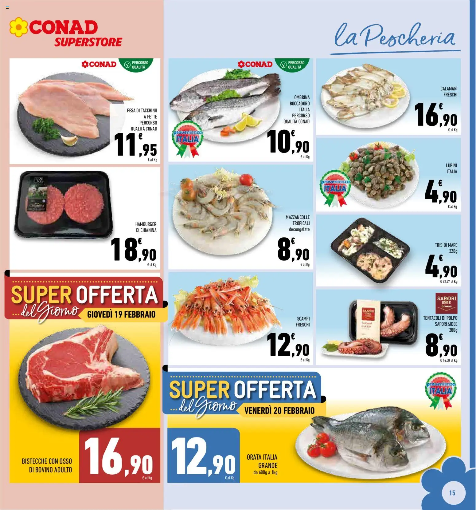 Volantino Conad del 11.02.2026 | Pagina: 15