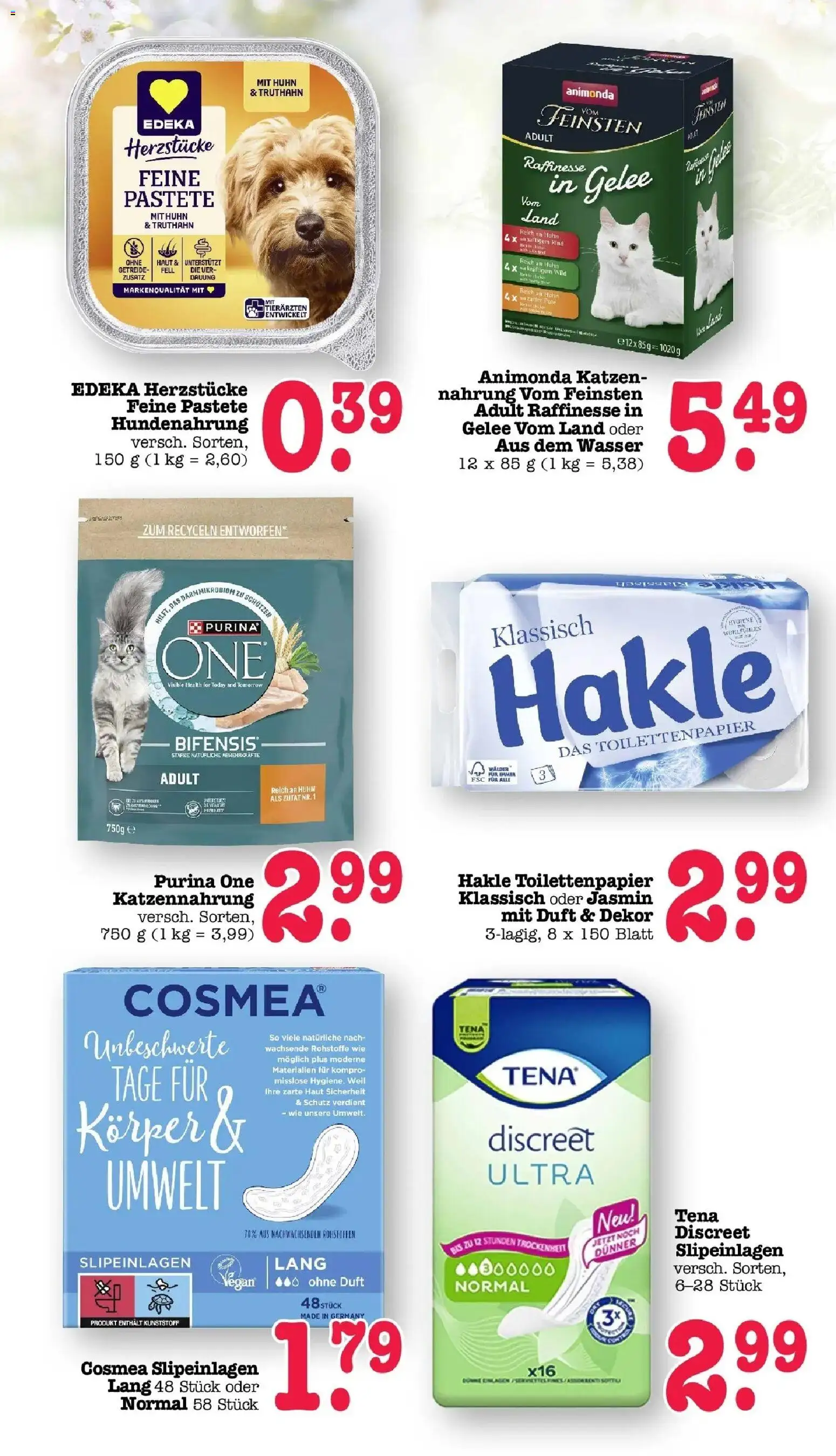 Angebote – gültig ab 23.03.2026 | Seite: 53 | Produkte: Purina one, Duft, Getreide, Toilettenpapier
