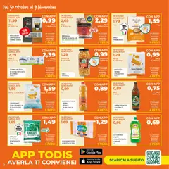 Anteprima del volantino Volantino Todis	 valido a partire dal 30.10.2025 | Pagina: 2 | Prodotti: Biscotti, Ceci, Limone, The