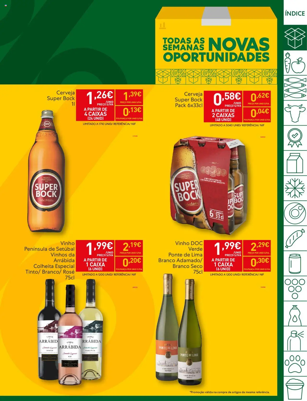 Recheio folheto │ válido de 12.08.2025 | Página: 5 | Produtos: Super bock, Caixa, Vinho, Cerveja