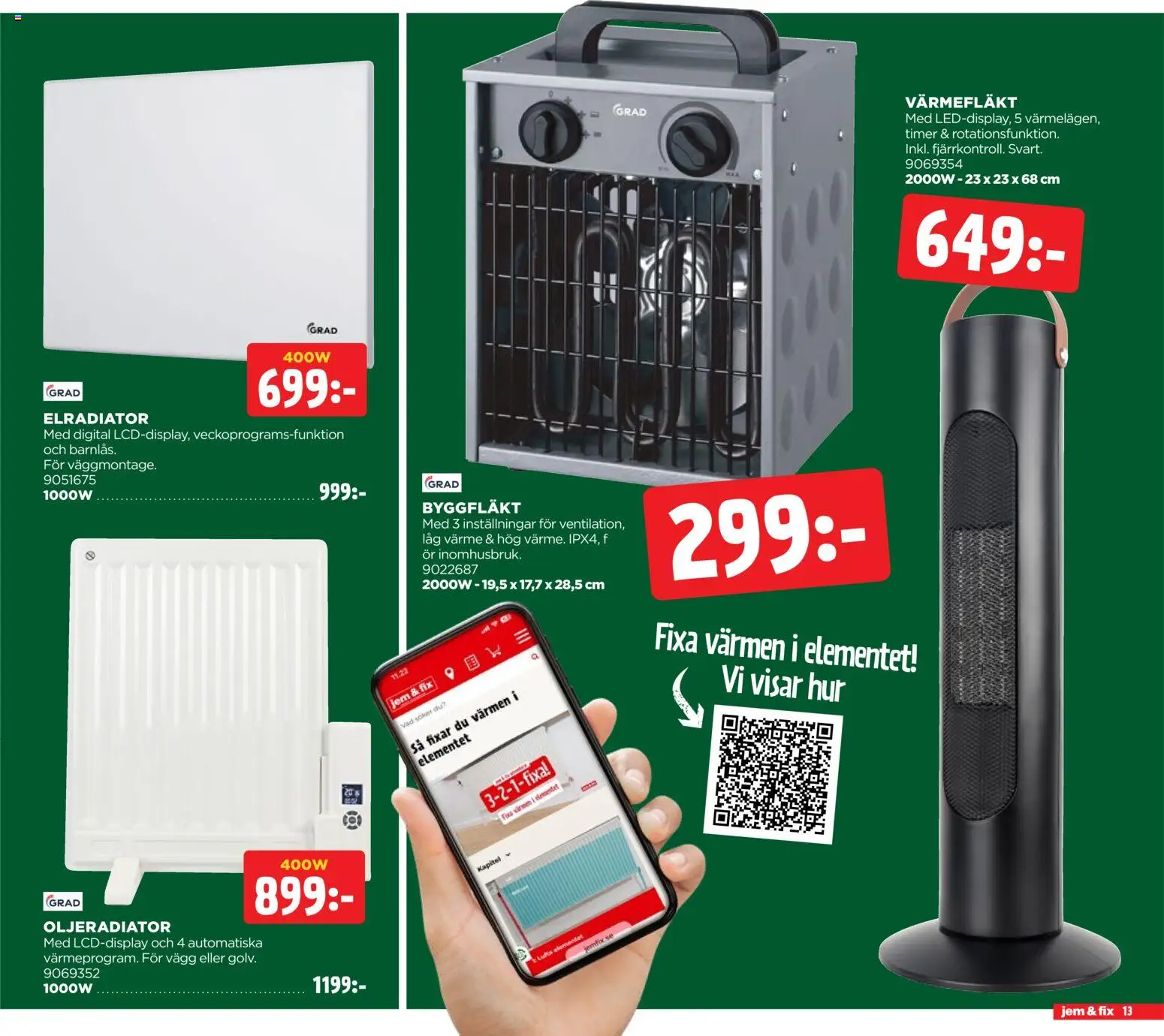 Jem & Fix reklamblad aktuell från 16.11.2025 | Sida: 13