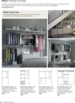 Preview of B&Q - Furniture & storage valid from 16.12.2025 | Page: 74 | Products: Library, Hanger