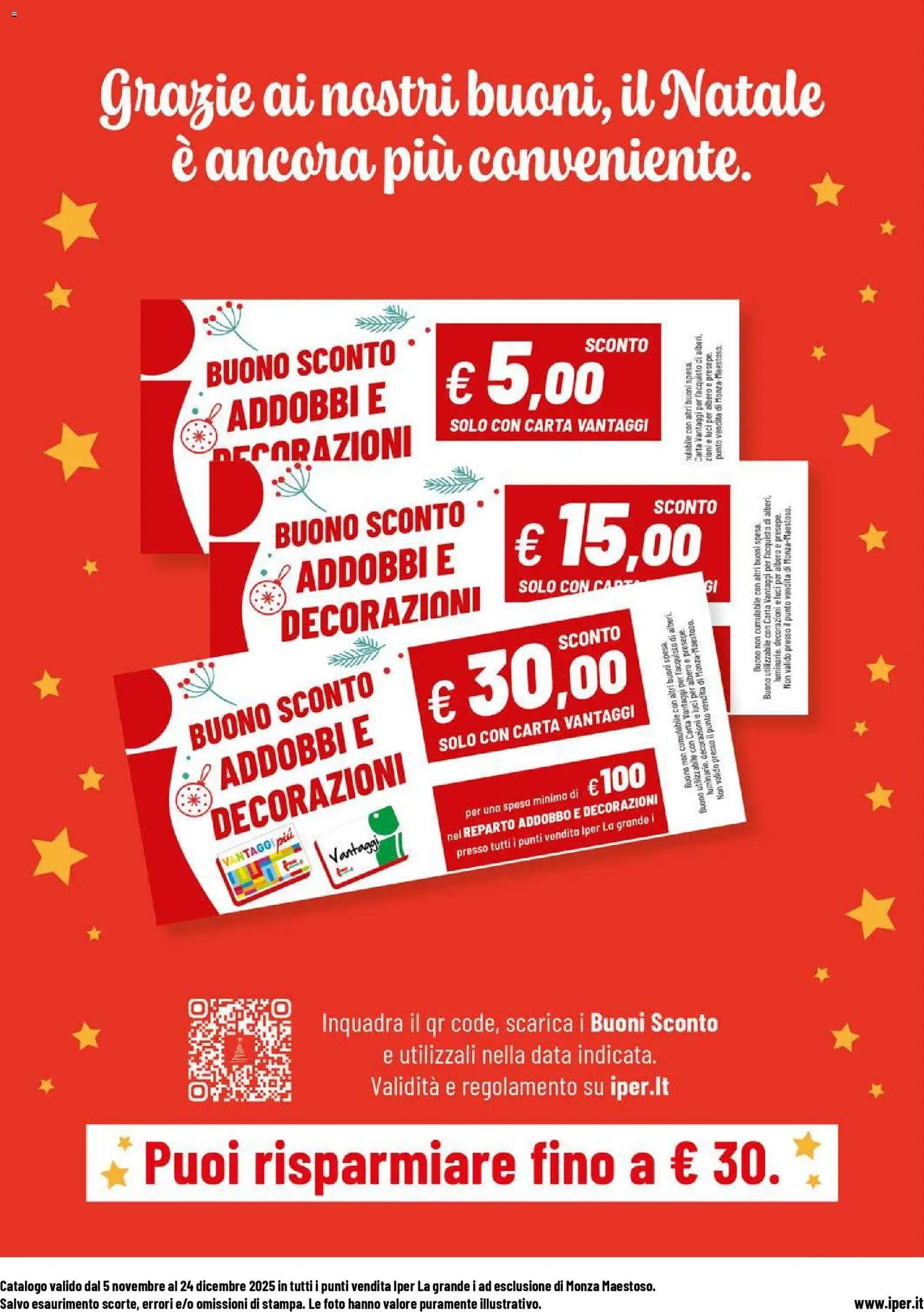 Volantino Iper del 05.11.2025 | Pagina: 16 | Prodotti: Data, Decorazioni