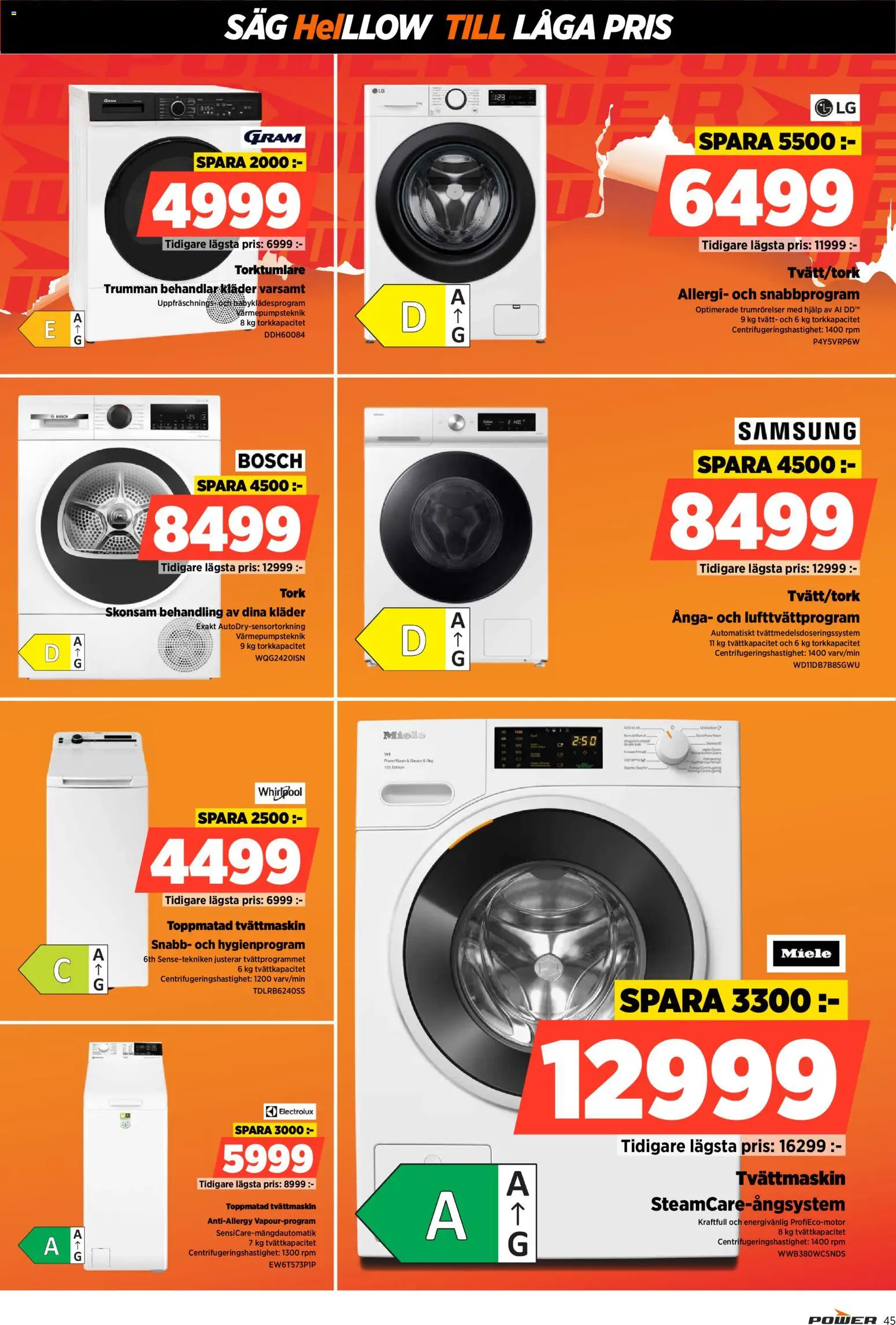 Power reklamblad aktuell från 08.12.2025 | Sida: 45