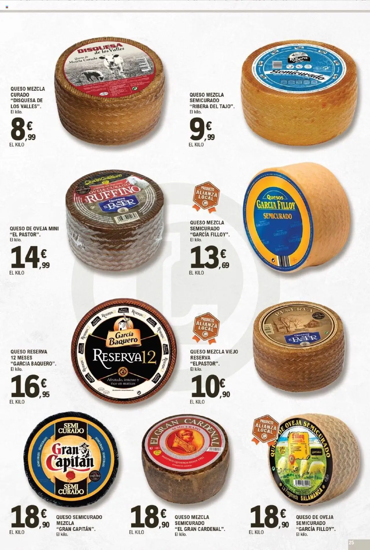 E.Leclerc folleto │ válido desde el 24.09.2025 | Página: 25 | Productos: Queso de oveja, Queso