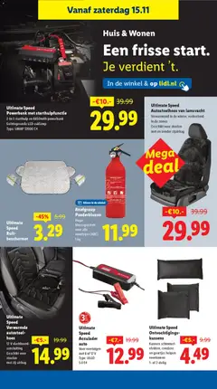 Ultimate Speed Ontvochtigings-kussens, Kunnen schimmelvlekken, condens en geurtjes helpen voorkomen 1- of 2-delig - Voorbeeld van een folder van Lidl, geldig van 10.11.2025 | Pagina: 35 | Producten: Kussens