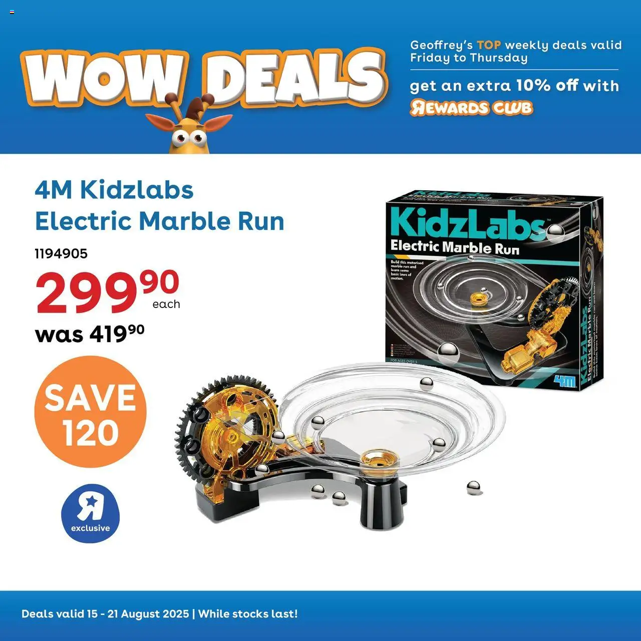 Toys R Us WOW Deals │ valid from 15.08.2025 | Page: 8