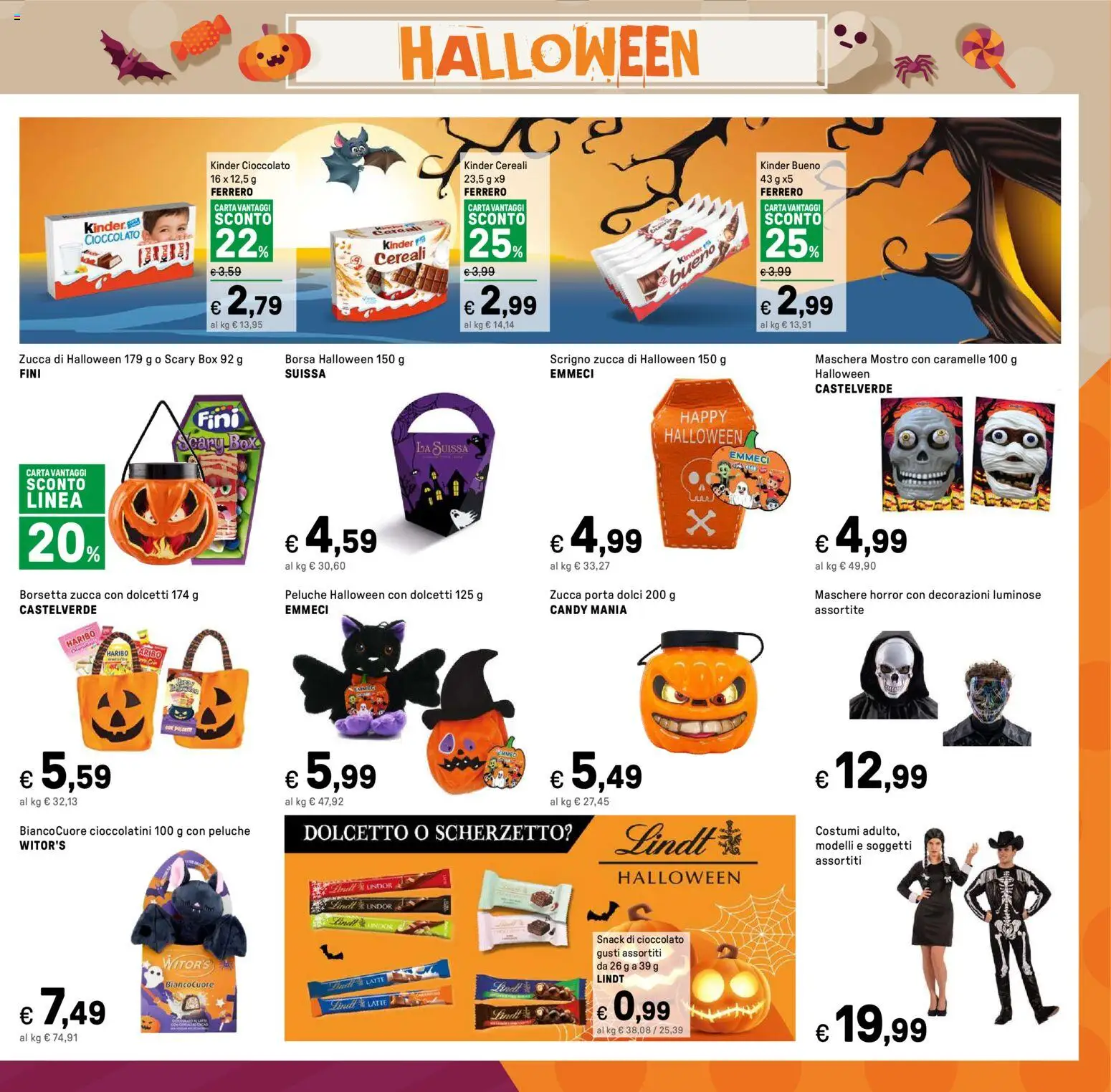 Volantino Iper del 24.10.2025 | Pagina: 17 | Prodotti: Latte, Borsetta, Borsa, Decorazioni