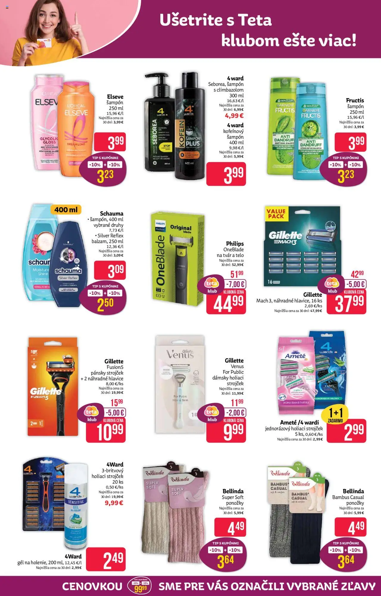 Nové Teta drogerie akcie – leták je platný od 29.09.2025 | Strana: 8 | Produkty: Strojček, Holiaci strojček