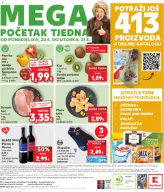Svinjski but, bez kosti, 1 kg - Pregled kataloga iz trgovine Kaufland, vrijedi od 15.04.2026 | Stranica: 32 | Proizvodi: Vino, Musli, Kivi, Crno vino