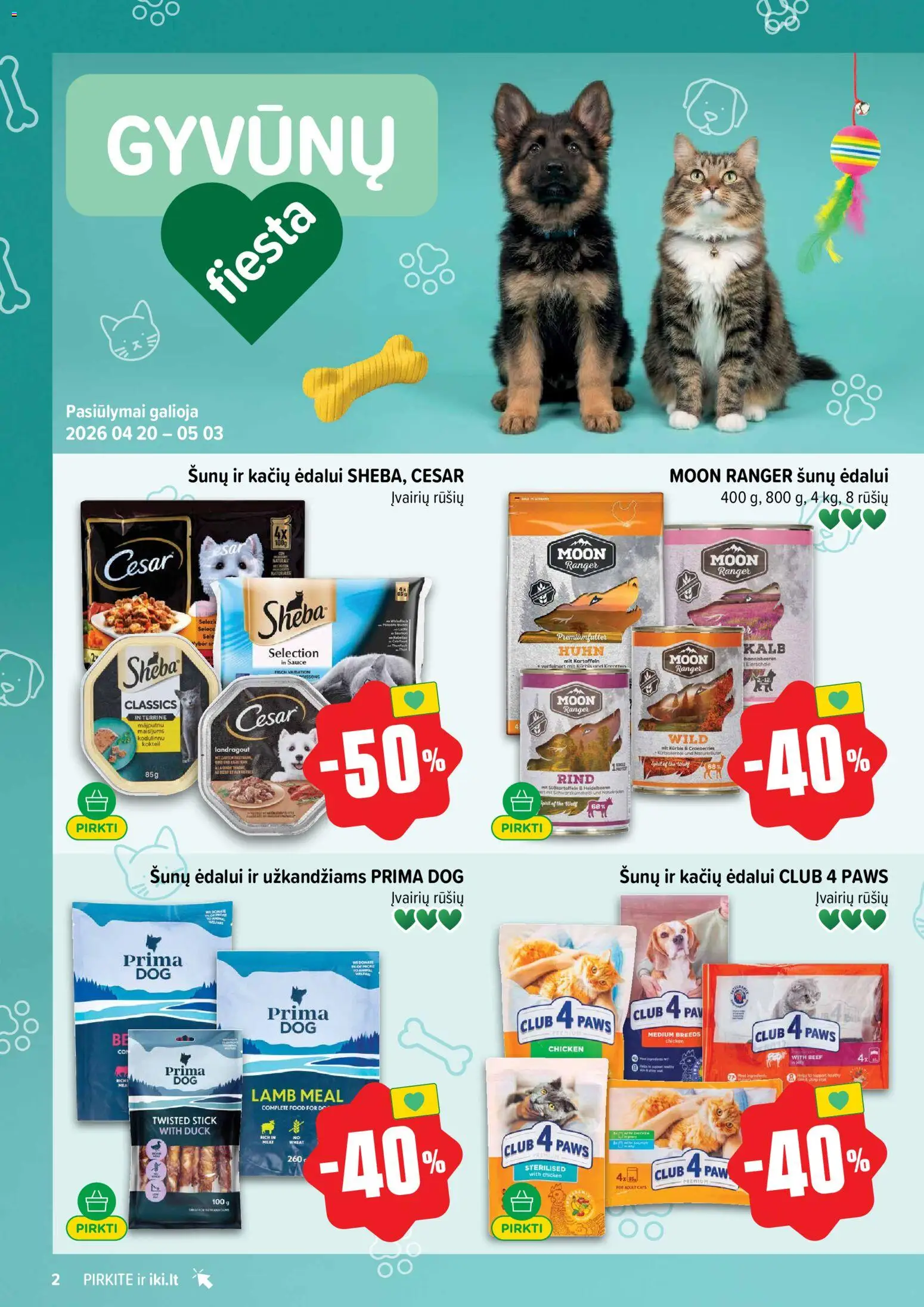 IKI akcijos nuo 20.04.2026 | Puslapis: 2