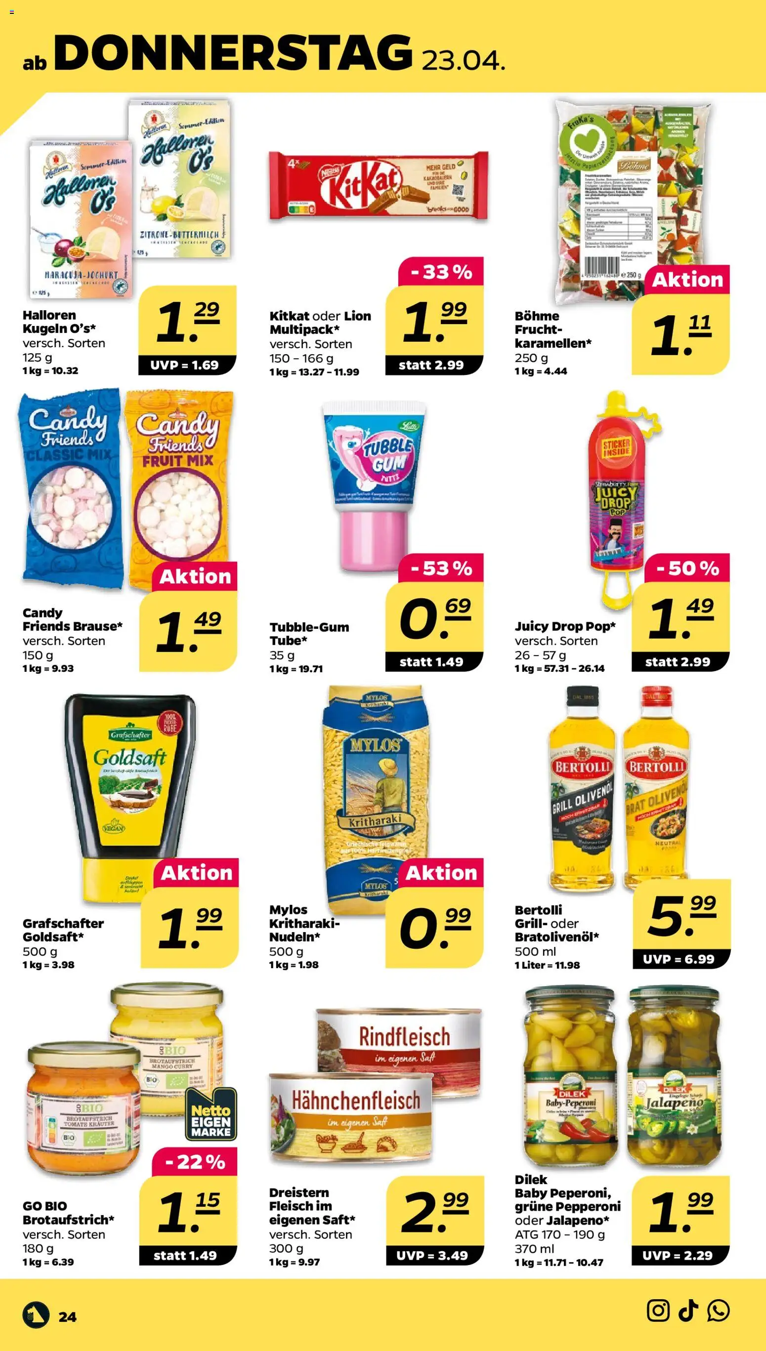 Netto Prospekt 	 – gültig ab 20.04.2026 | Seite: 28 | Produkte: Grill, Zitrone, Saft, Fleisch