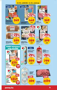 KARÁT ANGOL-SZALONNA, bükkfával füstölt szeletelt - amely érvényes a következő dátumtól: 30.10.2025 | Oldal: 6