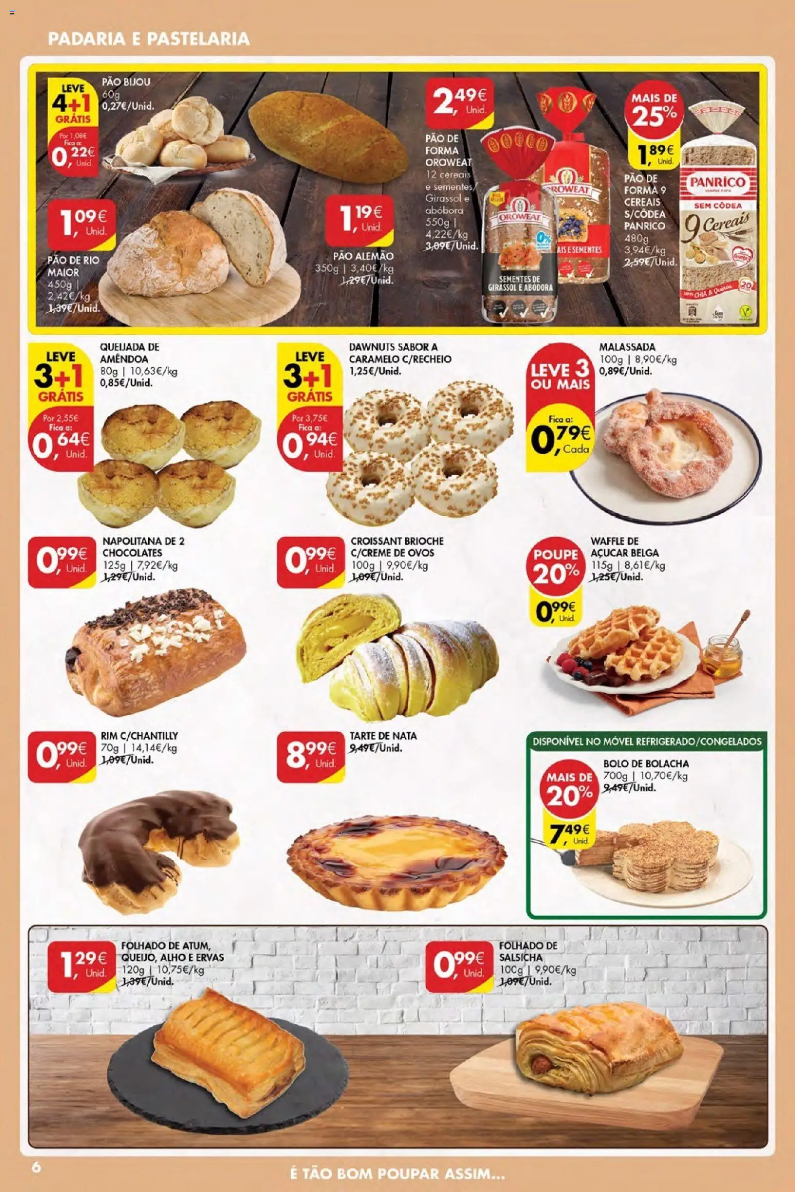 Pingo Doce Poupe Esta Semana Açores │ válido de 05.03.2026 | Página: 6 | Produtos: Quinoa, Pão, Açúcar, Cereais