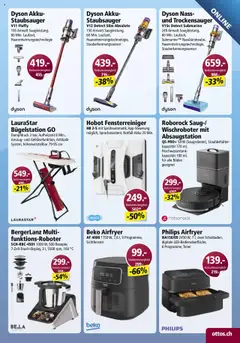 Otto's Aktionen Online ab 11.10.2025 gültig | Seite: 3 | Produkte: Staubsauger, Philips, Dyson