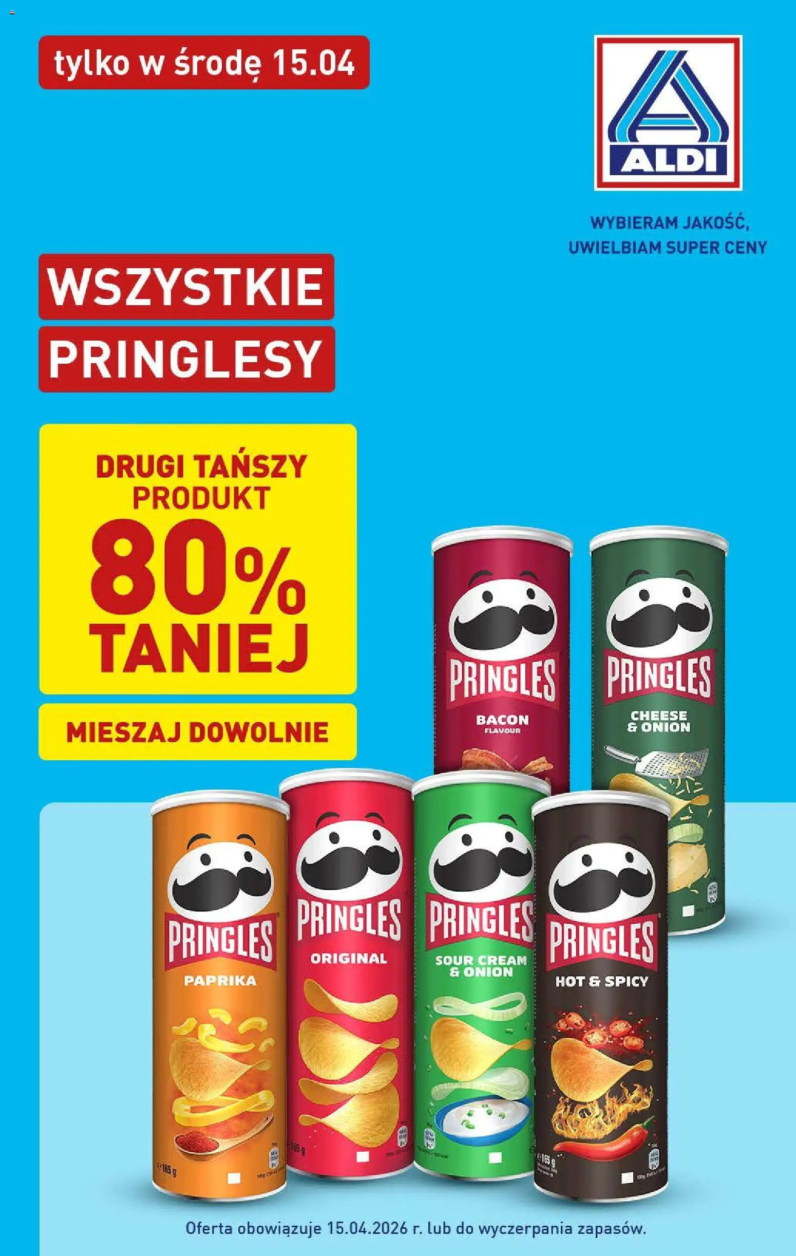 Aldi Polsko leták od 13.04.2026 | Strana: 11 | Produkty: Pringles, Paprika