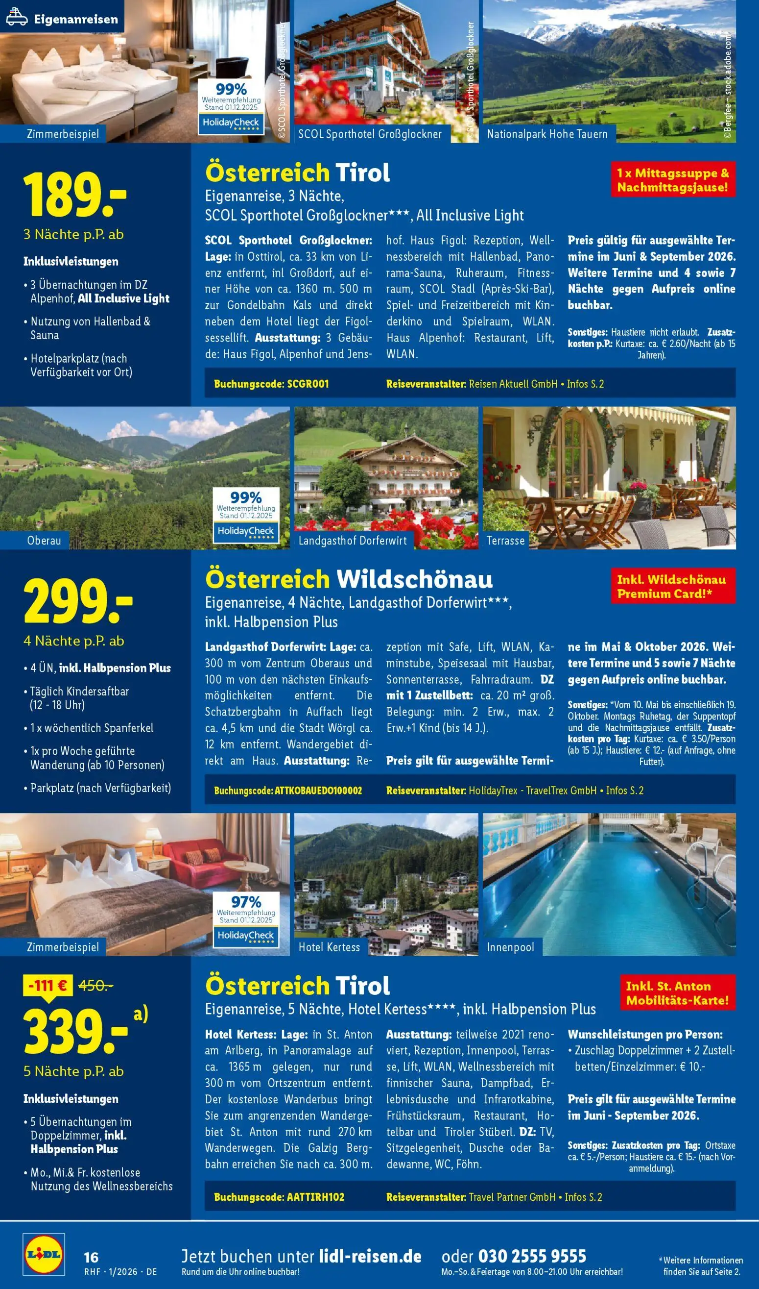 Lidl Reisen Prospekt 	 – gültig ab 29.12.2025 | Seite: 16 | Produkte: Spiel, Dusche, Uhr
