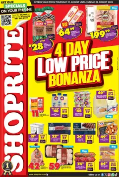 Preview of Shoprite specials valid from 21.08.2025